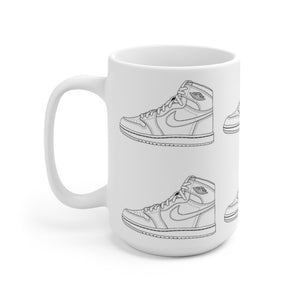 Jordan 1s Ceramic Mug 15oz