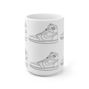 Jordan 1s Ceramic Mug 15oz